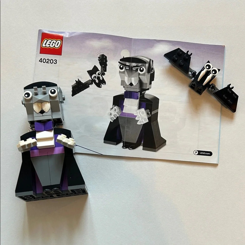 LEGO Vampire and Bat Set #40203. Built set. No box.